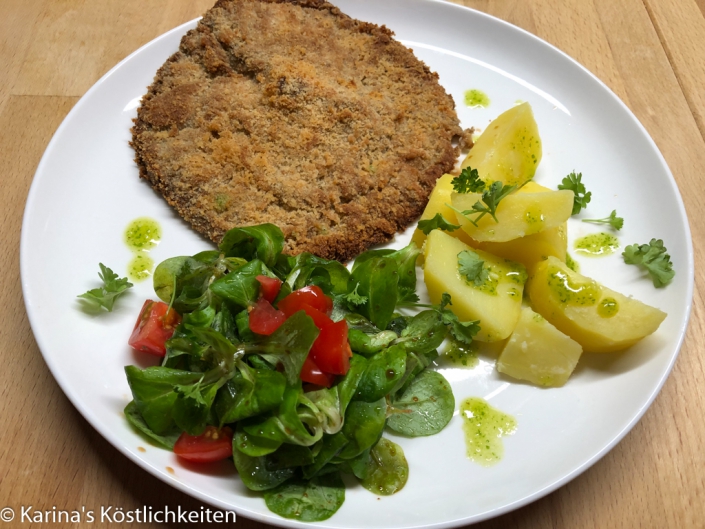 Panierter und gebackener Parasol-Pilz aus dem Ofen - Karina Groß mit ...