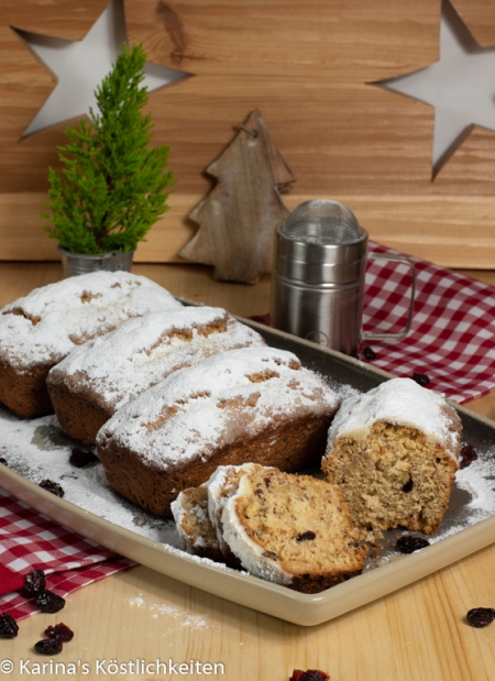 Mini-Quarkstollen Mit Cranberries - Karina Groß Mit Pampered Chef