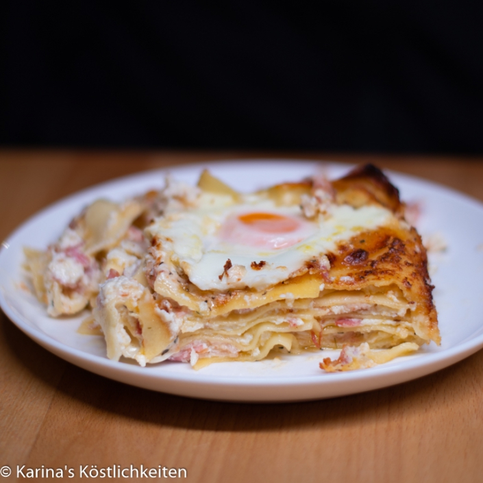 Lasagne a la Carbonara - Karina Groß mit Pampered Chef