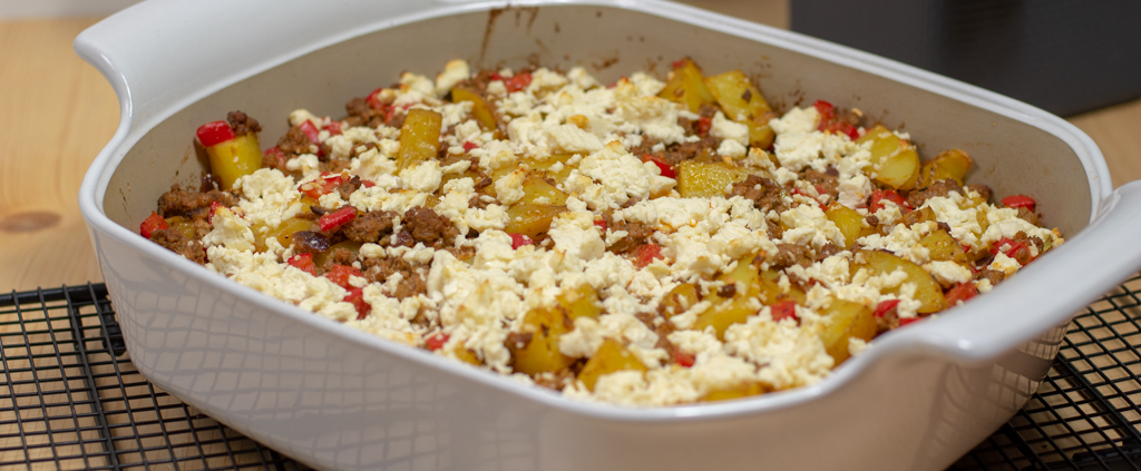 Kartoffel-Hack-Auflauf Mit Feta - Karina Pampered Chef