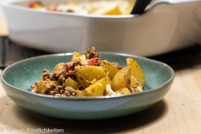 Kartoffel-Hack-Auflauf mit Feta - Karina Groß mit Pampered Chef