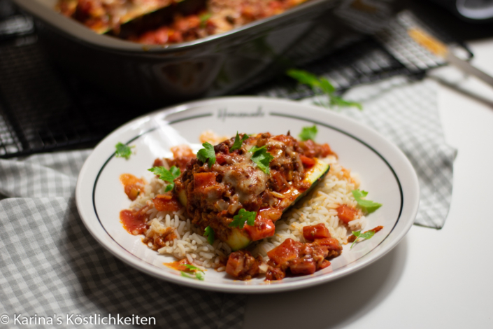 Gefüllte große Zucchini a la Mama - Karina Groß mit Pampered Chef