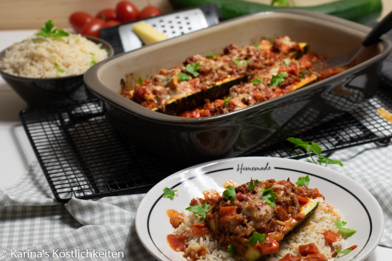 Gefüllte große Zucchini a la Mama - Karina Groß mit Pampered Chef