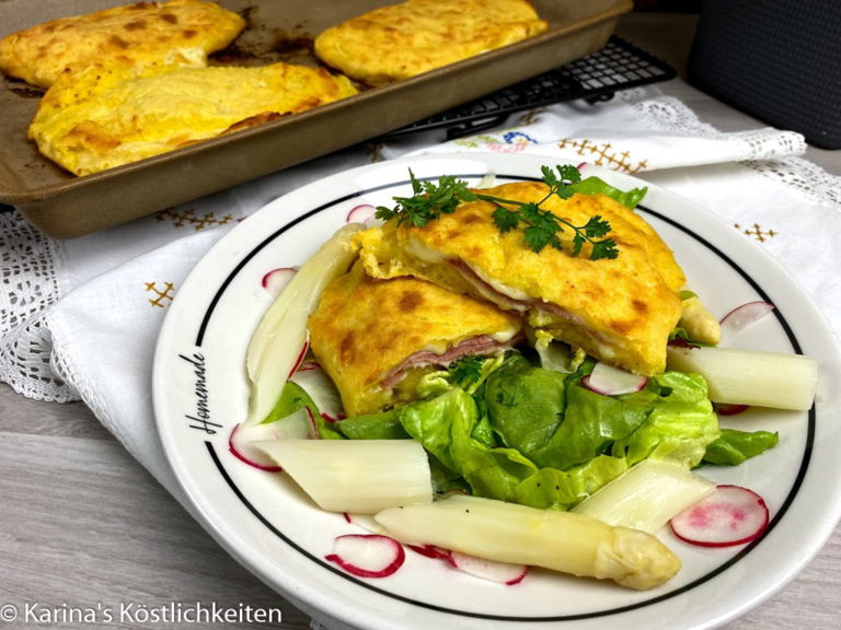 Ofen-Cordon-Bleu aus Kloßteig - Karina Groß mit Pampered Chef