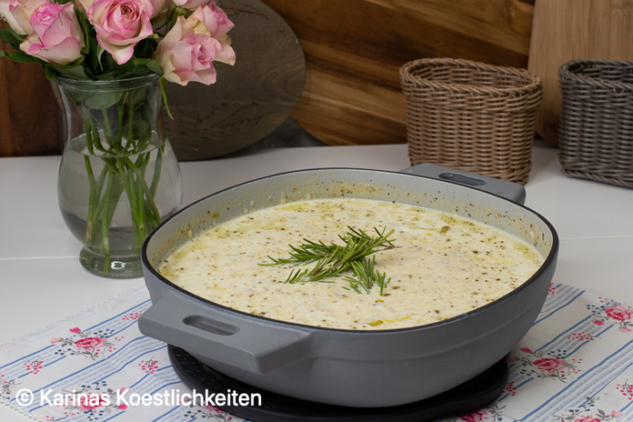 Rezept Hack-Lauch-Käse-Suppe Pampered Chef®