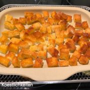Croutons aus dem Deluxe Air Fryer Pampered Chef