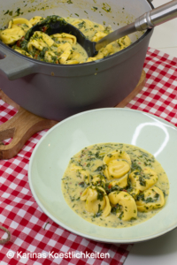 Rezept One-Pot-Tortellini mit Spinat Pampered Chef®