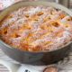 Rezept Aprikosen-Gitter-Kuchen Pampered Chef Stoneware rund