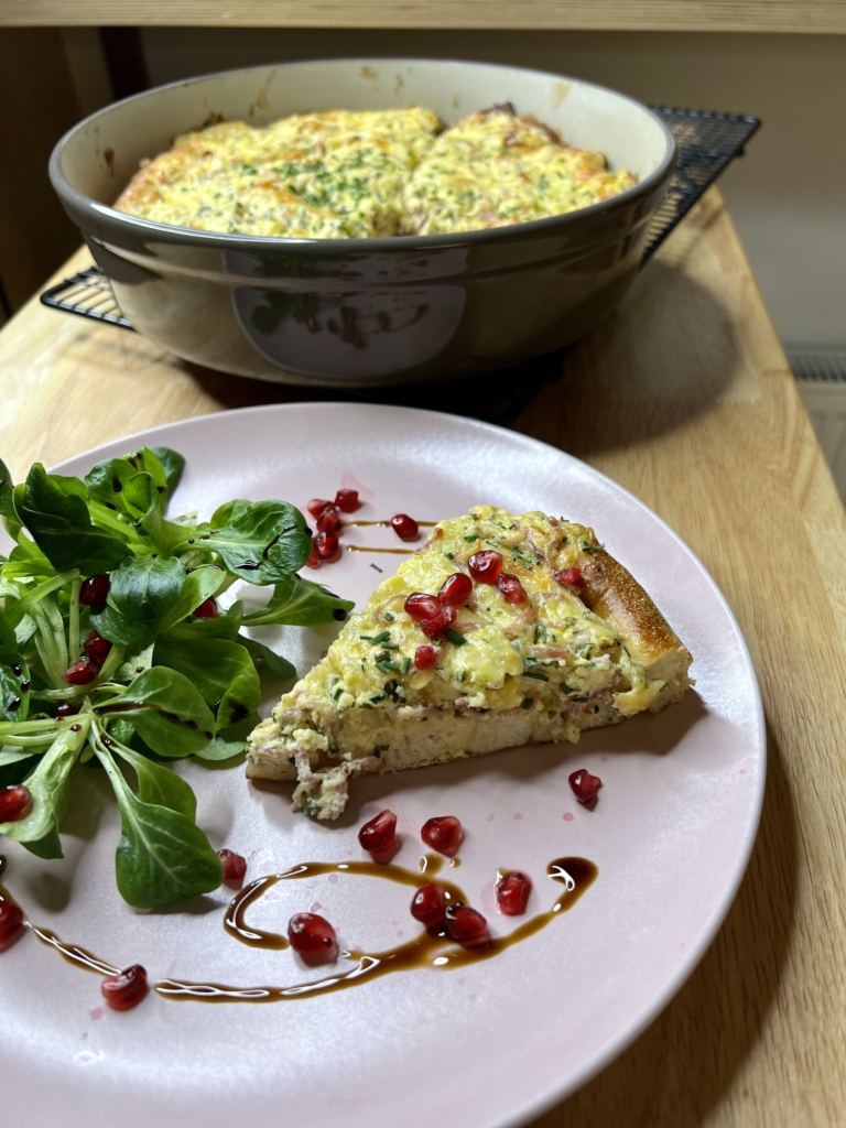 TK-Laugenbrezel-Quiche mit Käse - Karina Groß mit Pampered Chef