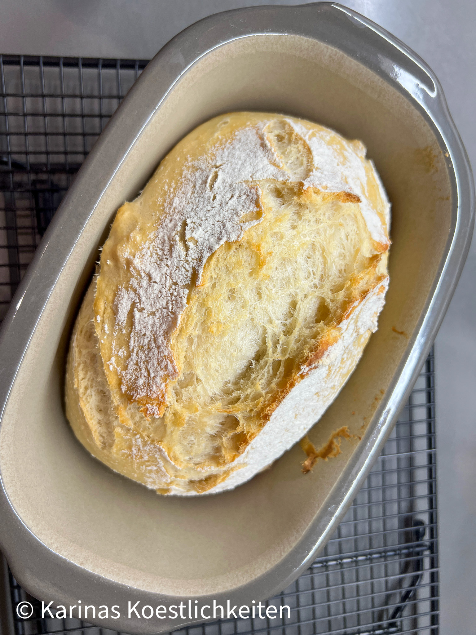 Saftiges Langos Brot - Karina Groß mit Pampered Chef