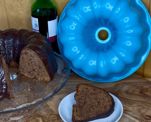 Rotweinkuchen aus der Kranzform von Pampered Chef®