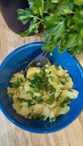 Rezept Bayrischer Kartoffelsalat Pampered Chef® Thermomix®