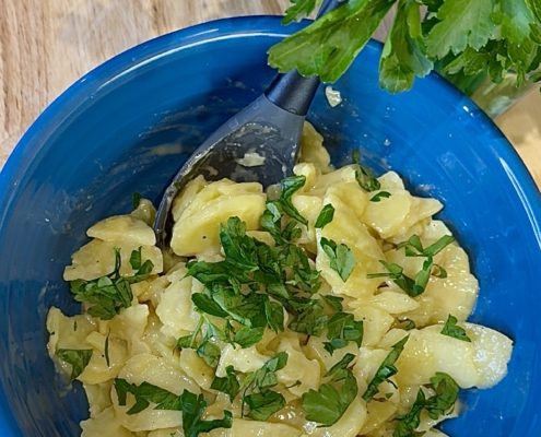 Rezept Bayrischer Kartoffelsalat Pampered Chef® Thermomix®