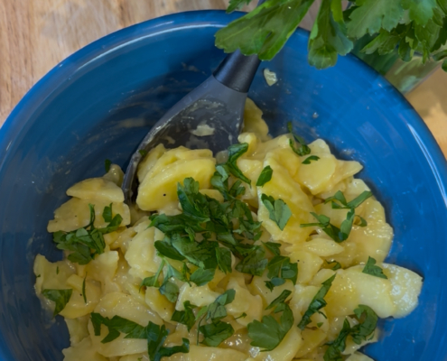 Rezept Bayrischer Kartoffelsalat Pampered Chef® Thermomix®