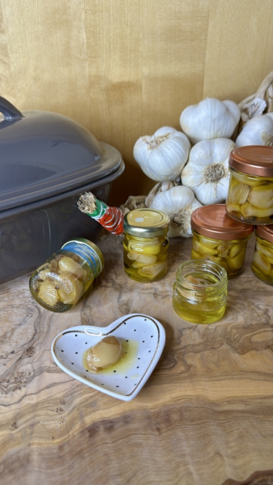 Confierter Knoblauch Confierter Knoblauch