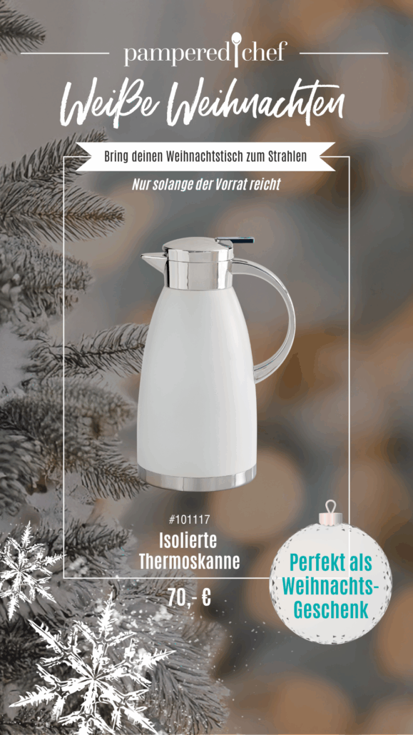 Pampered Chef Table Ware Isolierkanne