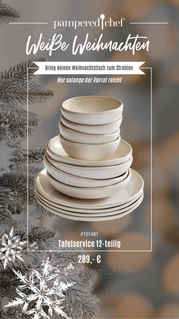 Pampered Chef Table Ware Tafelservice