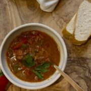 Rezept Deftige Gulaschsuppe aus dem Ofenmeister Pampered Chef®