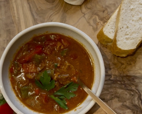 Rezept Deftige Gulaschsuppe aus dem Ofenmeister Pampered Chef®