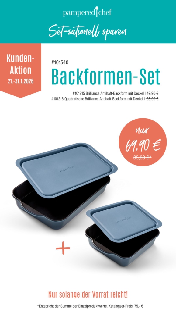 Angebot Pampered Chef® Brilliance Backformen Set 01_2026