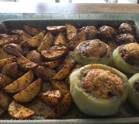 Gefüllte Kohlrabi mit Countrykartoffeln Pampered Chef