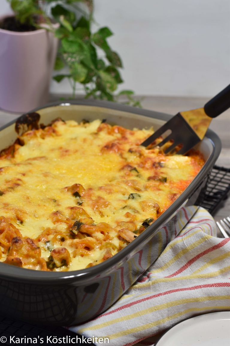 Lachsspaghetti aus dem Ofen - Karina Groß mit Pampered Chef
